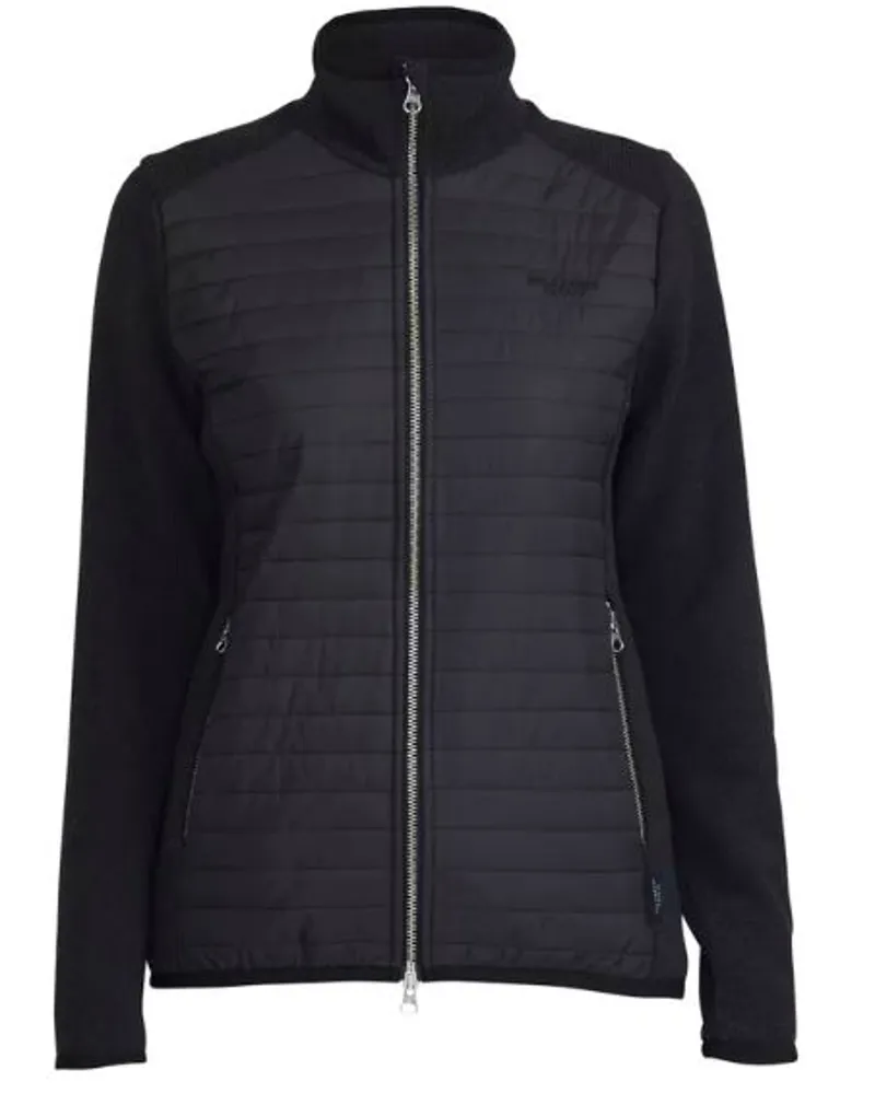 Holebrook Mimmi Fullzip Windproof Black Melange-2